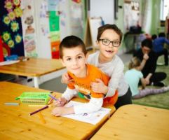 Students at Englishplayschool Moscow